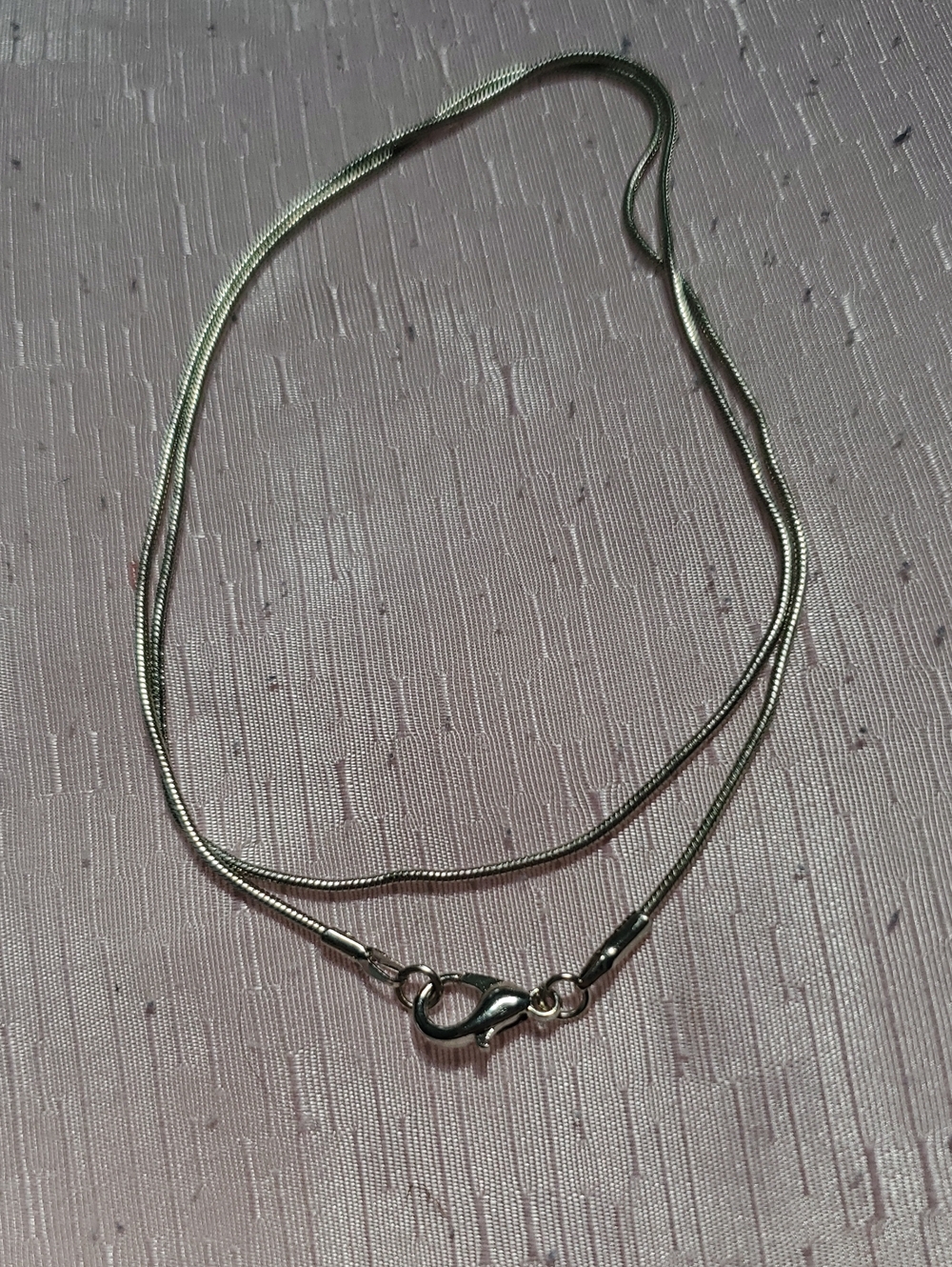 Silver Silver 20" Women's 5 Snake Chain Necklace - Classic Everyday Jewelry